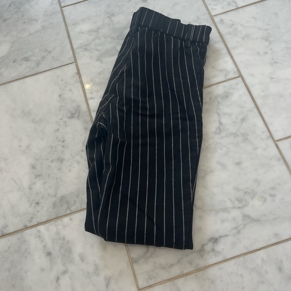 Garage Black and White Striped Skinny Pants. Runs super small. - Picture 3 of 3